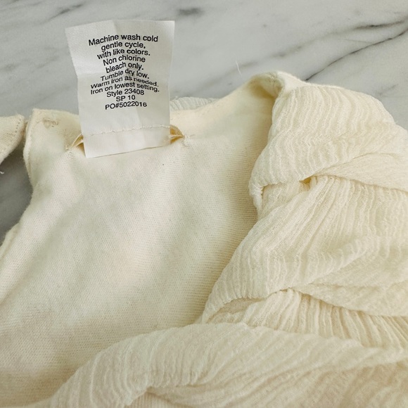 Crewcuts Cotton Dress with 100% Silk Ruffles - Picture 7 of 7